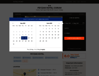 feyzan-hotel.corum.hotels-tr.net screenshot