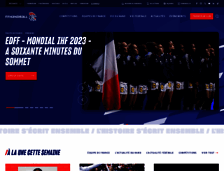 ff-handball.org screenshot