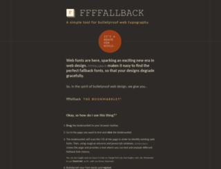 ffffallback.com screenshot