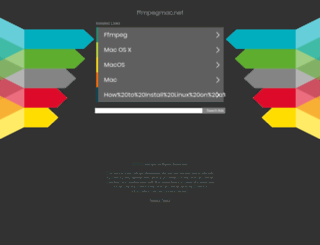 ffmpegmac.net screenshot