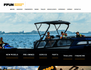 ffuntrailersandmarine.com screenshot
