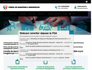 fgaromania.ro screenshot