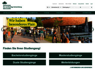 fh-eberswalde.de screenshot
