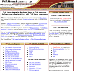 fha-home-loans.com screenshot