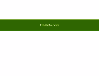 fhainfo.com screenshot