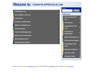 fharate-approvals.com screenshot