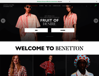 fi.benetton.com screenshot
