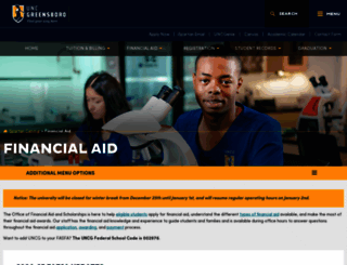 fia.uncg.edu screenshot