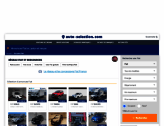 fiat.auto-selection.com screenshot