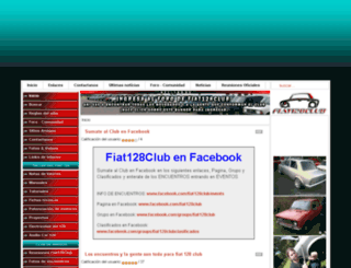 fiat128club.com.ar screenshot