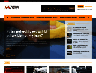 fiatforum.com.pl screenshot