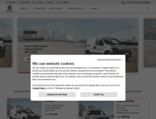 fiatprofessional.co.za screenshot