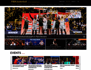 fiba.com screenshot