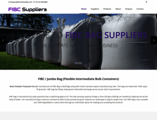 fibcsuppliers.com screenshot