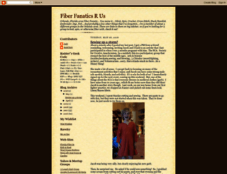fiber-fanatics.blogspot.com screenshot