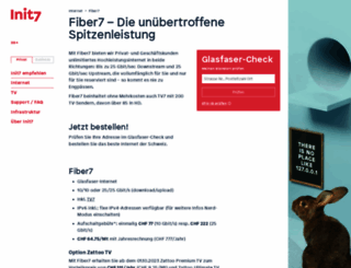 fiber7.ch screenshot