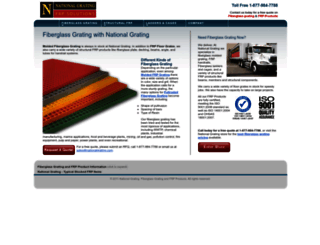 fiberglass-grating.com screenshot