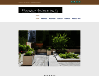 fiberglass-planters.com screenshot