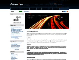 fiberise.com screenshot