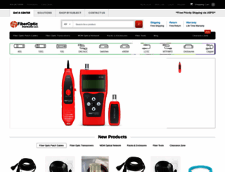 fiberopticdistribution.com screenshot