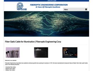fiberopticengineeringcorp.com screenshot