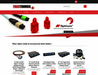 fibertronics-store.com screenshot