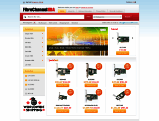 fibrechannelhba.com screenshot