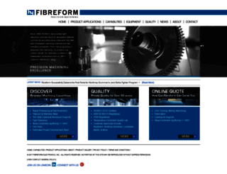 fibreformprecision.com screenshot