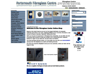 fibreglass-centre.co.uk screenshot
