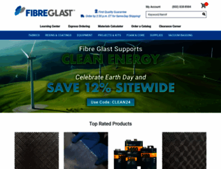 fibreglast.com screenshot