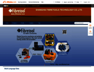 fibretool.en.alibaba.com screenshot