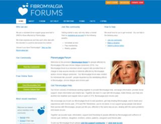 fibromyalgiaforums.org screenshot