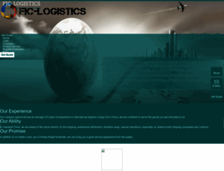 fic-logistics.com screenshot