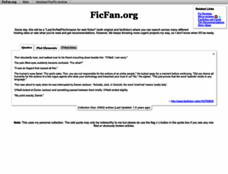 ficfan.org screenshot