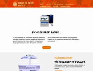 fichedeprepfacile.com screenshot