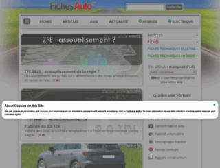 fiches-auto.fr screenshot