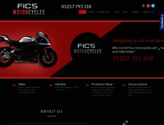 ficsmotorcycles.co.uk screenshot