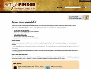 fictionfinder.com screenshot