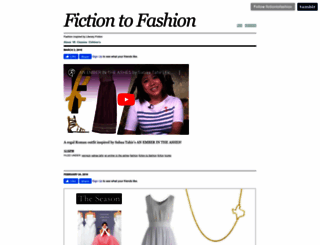 fictiontofashion.com screenshot