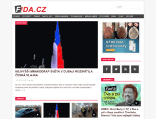 fida.cz screenshot