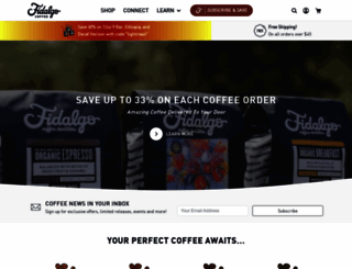 fidalgocoffee.com screenshot