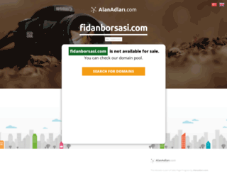 fidanborsasi.com screenshot