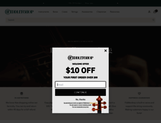 fiddlershop.com screenshot