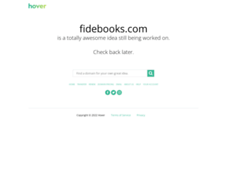 fidebooks.com screenshot