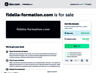 fidelia-formation.com screenshot
