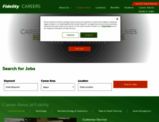 fidelity-jobs.com screenshot