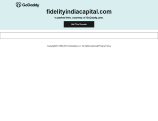 fidelityindiacapital.com screenshot