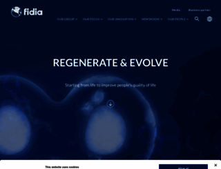 fidiapharma.com screenshot