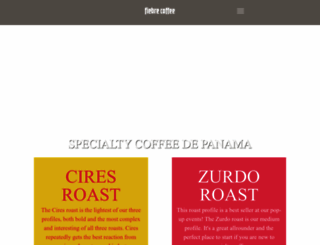 fiebrecoffee.com screenshot