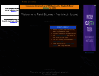 fieldbitcoins.com screenshot